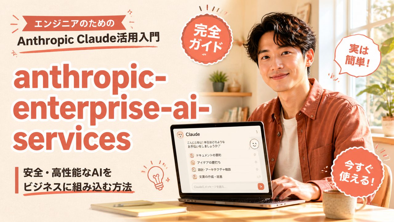 Anthropic が大手資本と実装支援会社を設立——企業 Claude 案件の「現場エンジニア」需要が急拡大する