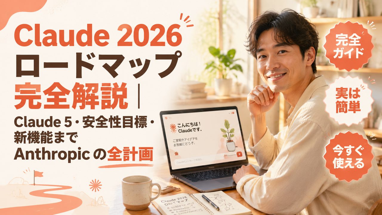 Claude 2026 ロードマップ完全解説｜Claude 5・安全性目標・新機能まで Anthropic の全計画