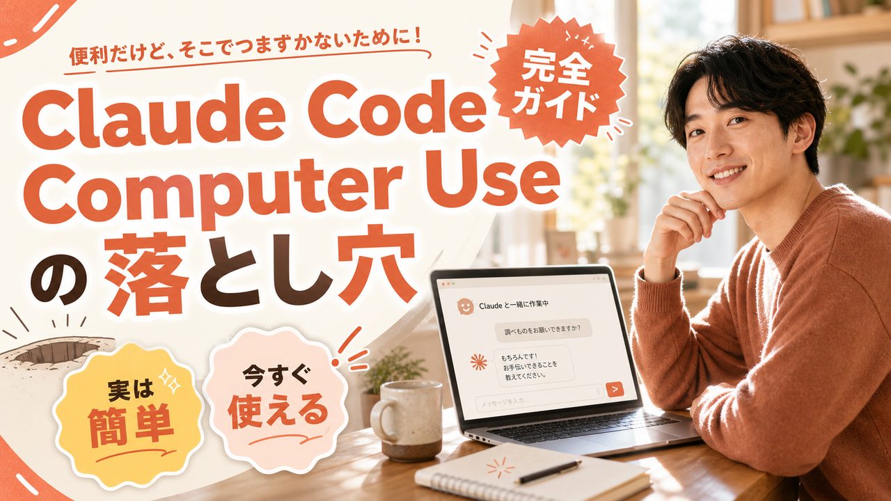 Claude Code Computer Use の落とし穴