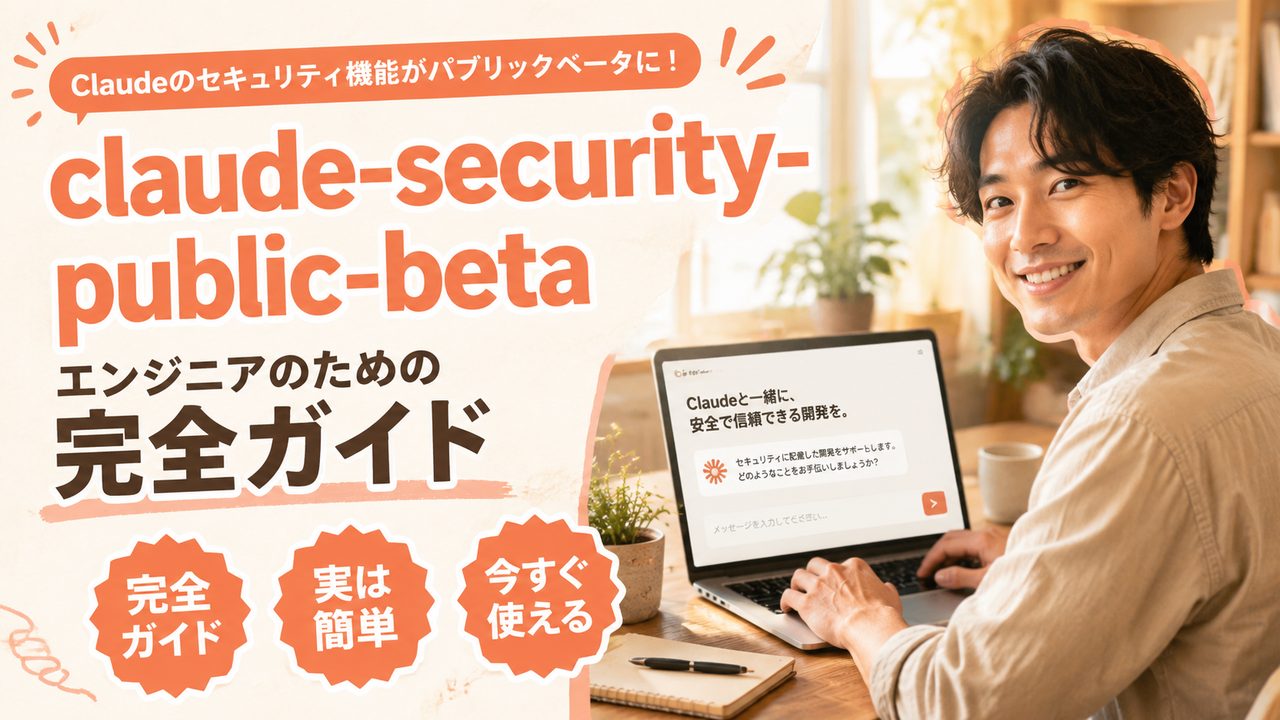 Claude Security パブリックベータ始動 ── AIがコードの脆弱性を自動検出・修正する新カテゴリ