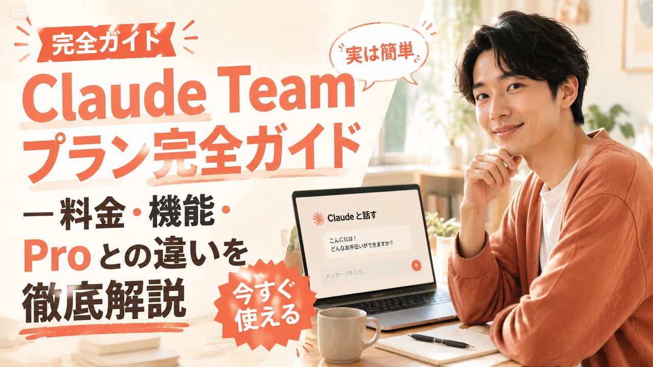 Claude Team プラン完全ガイド — 料金・機能・Pro との違いを徹底解説