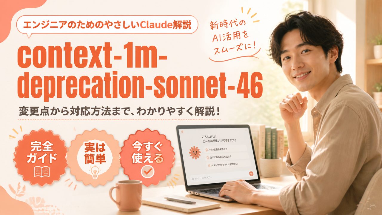 1Mトークンが使えない——Sonnet 4.6移行の全手順
