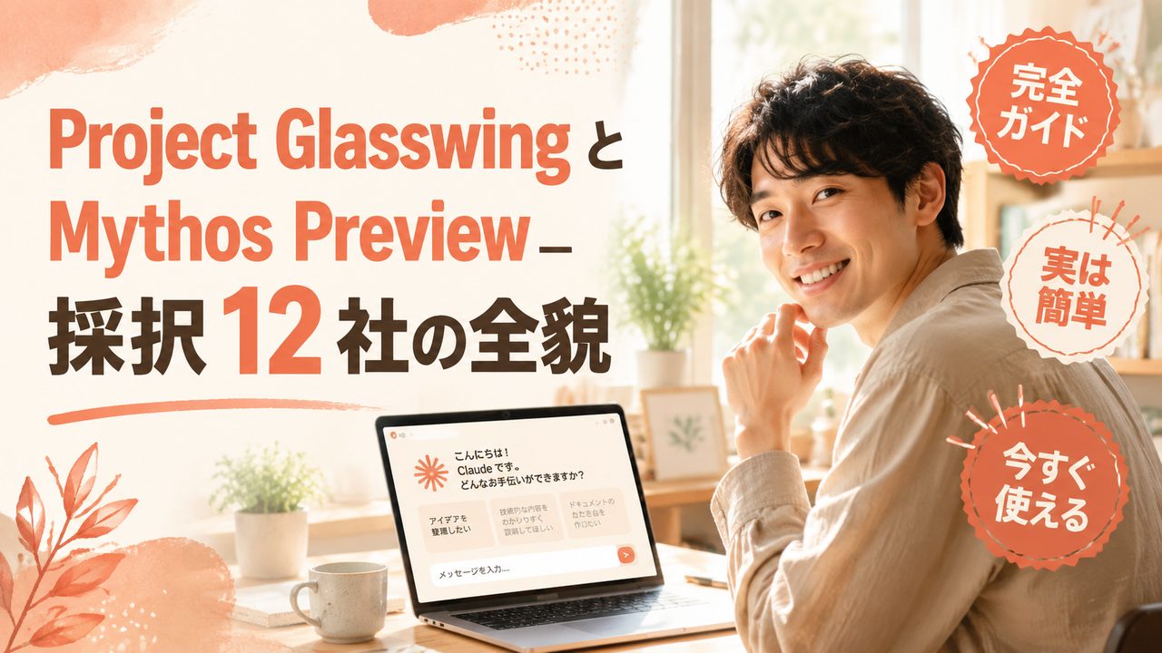 Project Glasswing と Mythos Preview — 採択 12 社の全貌